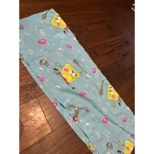 Y2K Nickelodeon SpongeBob SquarePants Window Valance 2001 Vintage EUC 84"x 15"